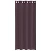vidaXL Voile Curtains with Grommets 2 pcs Purple 140x245 cm