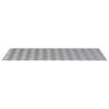 vidaXL Stair Tread Rectangular 2 pcs Silver 100 x 50 cm Aluminium