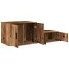 vidaXL Storage Cabinet 2 pcs Old Wood 103 x 41 x 40 cm Engineered Wood