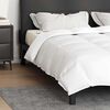 vidaXL Summer Duvet White 200 x 200 cm Feather