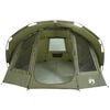 vidaXL Fishing Tent 5-Person Olive Green Waterproof