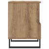 vidaXL Bedside Cabinet Artisan Oak 40x35x50 cm Engineered Wood