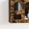 vidaXL Hanging Cabinet Smoked Oak 60 x 20 x 40 cm Engineered Wood