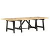 vidaXL Extendable Coffee Table 160x70x45 cm Solid Mango Wood