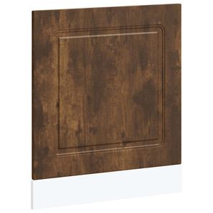 vidaXL Dishwasher Panel&nbsp;Kalmar&nbsp;Smoked Oak 60x1.5x57 cm Engineered Wood