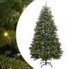 vidaXL Artificial Christmas Tree Green 300 cm PVC and Metal