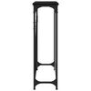 vidaXL Console Table Black 102x22.5x75 cm Engineered Wood