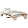 vidaXL Bed Frame Natural 80 x 200 cm Solid Pine Wood