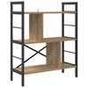 vidaXL Bookshelf Artisan Oak 75 x 30 x 91 cm Engineered Wood