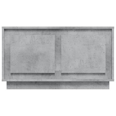 vidaXL TV Cabinet Concrete Grey 80x35x45 cm Engineered Wood