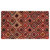 vidaXL Rug Runner MARSA Multicolour 100 x 200 cm Polyester and PVC