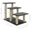 vidaXL Cat Tree with Sisal Scratching Posts Dark Grey 50.5 cm