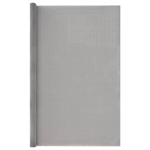 vidaXL Mesh Screen 120 x 2000 cm 120 Mesh Stainless Steel 201 Silver