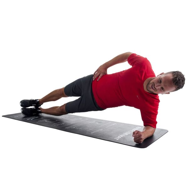 Pure2Improve Exercise Mat 182x61 cm Black P2I290000