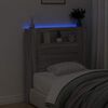 vidaXL Headboard Grey Sonoma 100 x 16.5 x 103.5 cm Engineered Wood