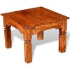 vidaXL Coffee Table Solid Wood 60x60x45 cm