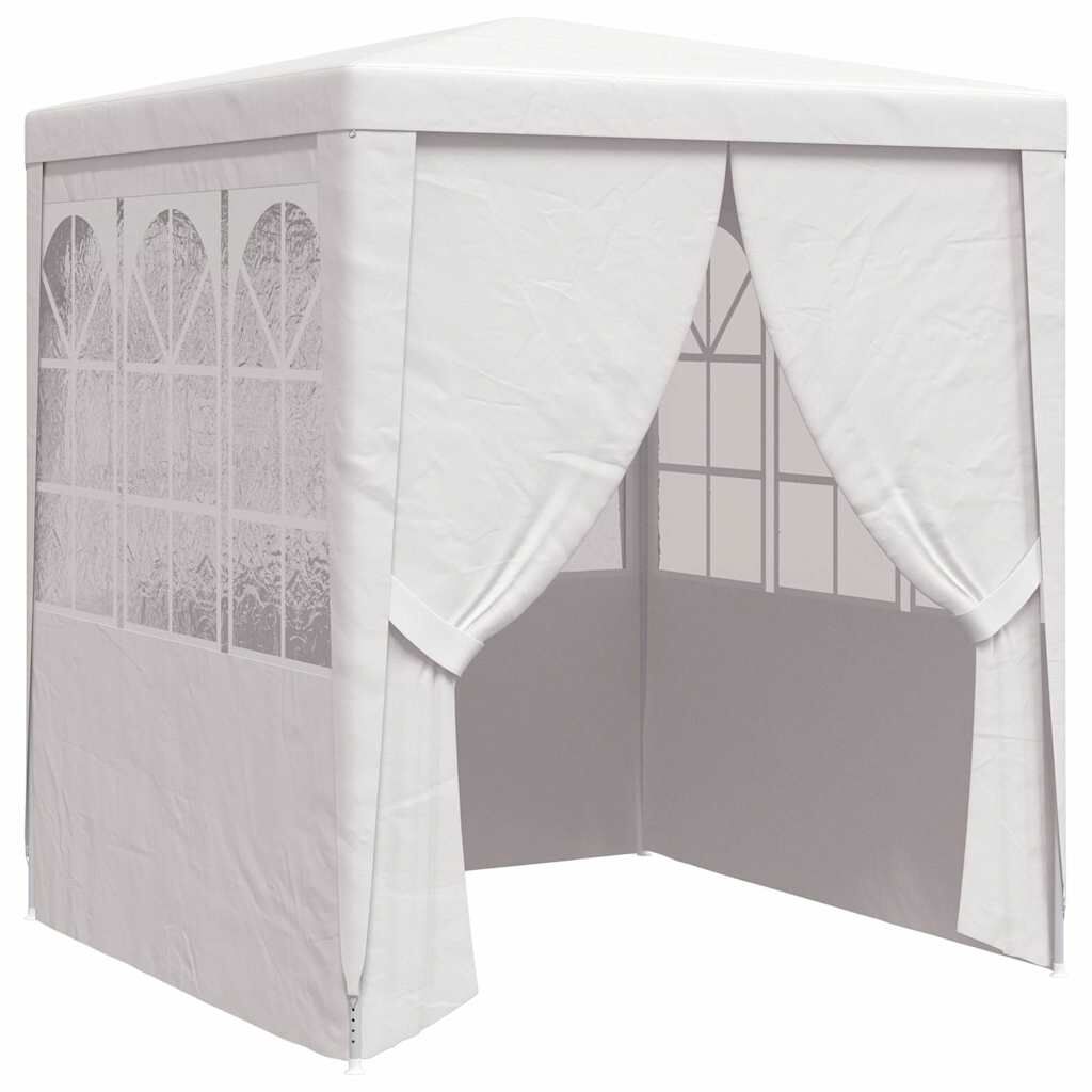 vidaXL Professional Party Tent with Side Walls 4x4 m Blue 90 g/m