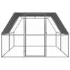 vidaXL Chicken Cage 3x4x2 m Galvanised Steel