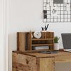 vidaXL Desk Organiser Old Wood 44.5 x 24 x 25 cm Engineered Wood