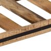 vidaXL Console Table 100x35x75 cm Solid Wood Mango