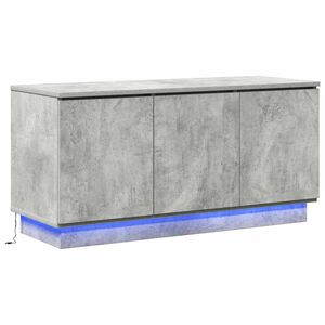 vidaXL TV Cabinet Concrete Grey 100 x 38 x 49 cm Engineered Wood