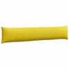 vidaXL Sofa Pillows 2 pcs Yellow 200 x 40 cm Corduroy Fabric