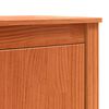 vidaXL Sideboard Wax Brown 70 x 35 x 80 cm Solid Pine Wood