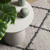 vidaXL Shaggy Rug PAMPLONA High Pile Modern Beige and Anthracite 200x200 cm