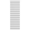 vidaXL Zebra Blind Light Grey 75x230 cm Fabric Width 70.9 cm Polyester