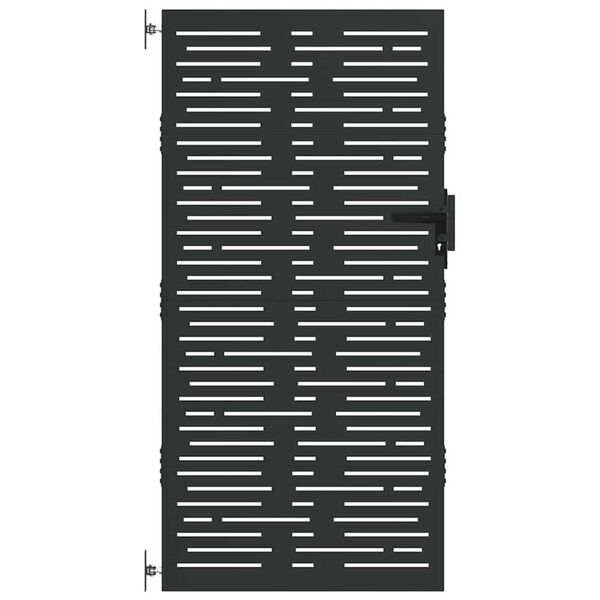 vidaXL Garden Gate 85x175 cm Corten Steel Square Design