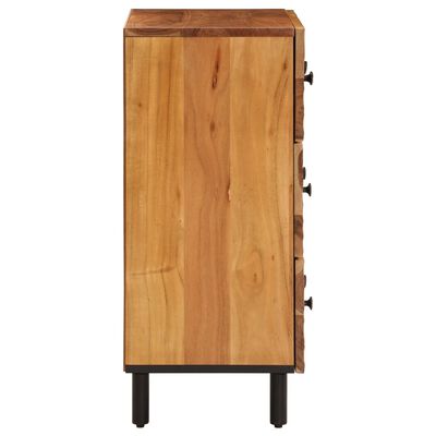 vidaXL Side Cabinet 60x33x75 cm Solid Wood Acacia