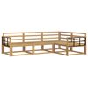 vidaXL Outdoor Sofa Set 4 pcs White 247.5 x 168.5 x 73 cm