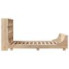 vidaXL Bed Frame without Mattress 150x200 cm King Size Solid Wood Pine