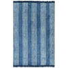 vidaXL Kilim Rug Cotton 160x230 cm with Pattern Blue