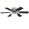 vidaXL Ceiling Fan with Light &Oslash; 82 cm Black