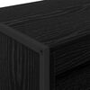 vidaXL Tall Cabinets 2 pcs Black Oak 79 x 36 x 300 cm Engineered Wood