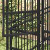 vidaXL Outdoor Dog Kennel Steel 7.37 m&sup2;