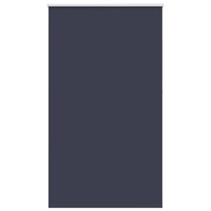 vidaXL Roller Blind Blackout Marine 120x230 cm Fabric Width 116.6 cm Polyester