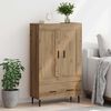 vidaXL Highboard Artisan Oak 69.5 x 31 x 115 cm Engineered Wood