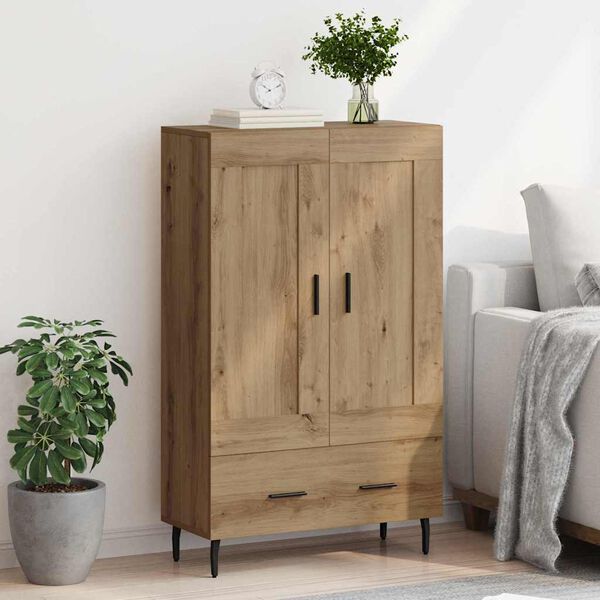 vidaXL Highboard Artisan Oak 69.5 x 31 x 115 cm Engineered Wood