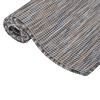 vidaXL Outdoor Flatweave Rug 120x170 cm Brown and Blue