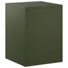 vidaXL Plant Stand Olive Green 30 x 30 x 40 cm Weathering Steel