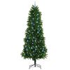 vidaXL Christmas Tree with 300 LEDs with Stand Green 240 cm PE
