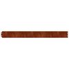 vidaXL Lawn Edgings 50 pcs 10x103 cm Flexible Corten steel