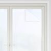 vidaXL Window Film Static Frosted White 60x1000 cm PVC