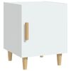 vidaXL Bedside Cabinets 2 pcs White Engineered Wood