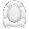 SCHÜTTE Duroplast High Gloss Toilet Seat with Soft-Close MAGIC LIGHT