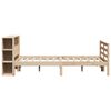 vidaXL Bookcase Bed without Mattress 120x200 cm Solid Wood Pine