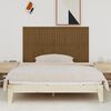 vidaXL Wall Headboard Honey Brown 166x3x90 cm Solid Wood Pine