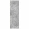 vidaXL Bathroom Cabinet with Drawer Concrete Grey 79.5 x 49 x 156 cm